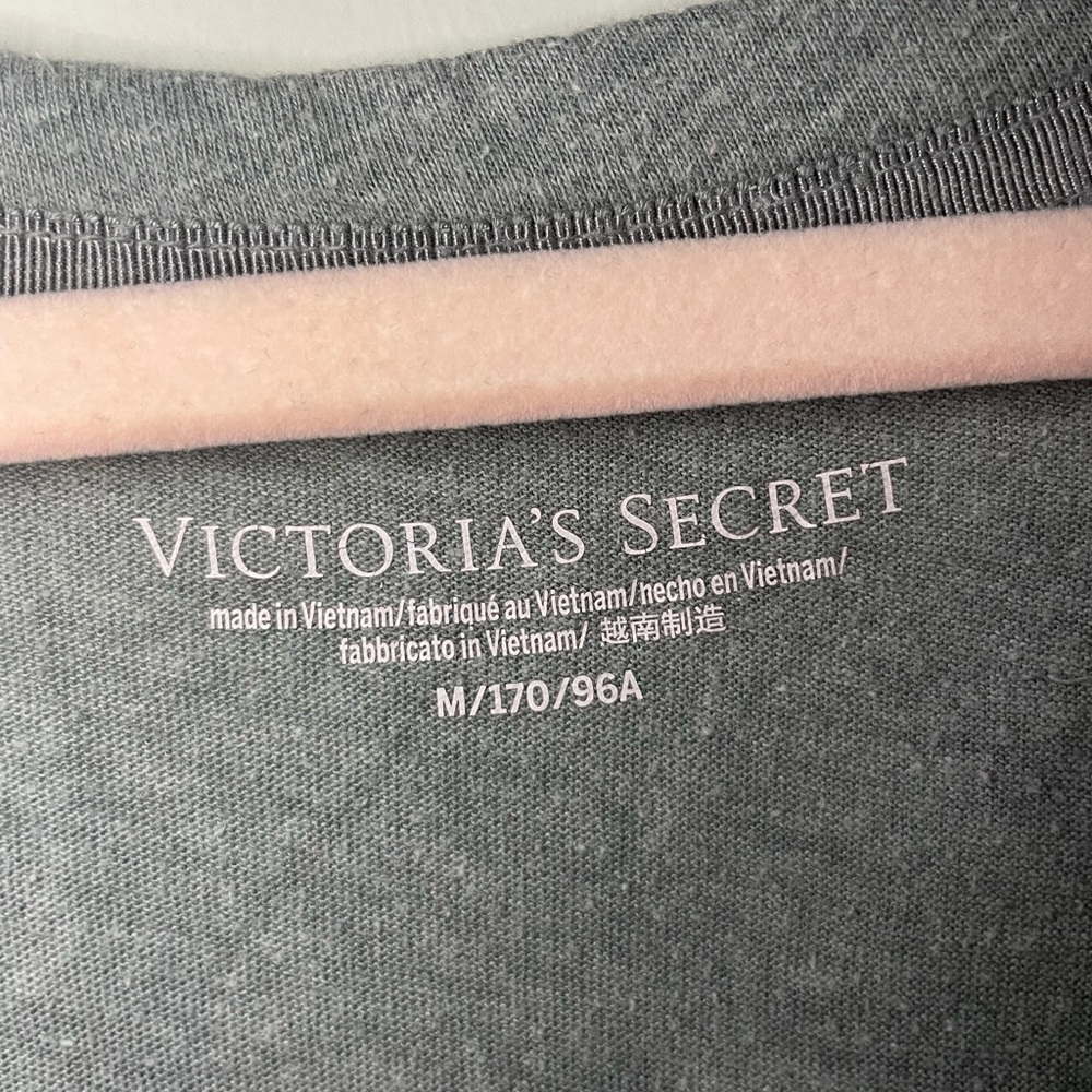 Victoria's Secret Gray Sleep Shirt Dress - Picture 3 of 7